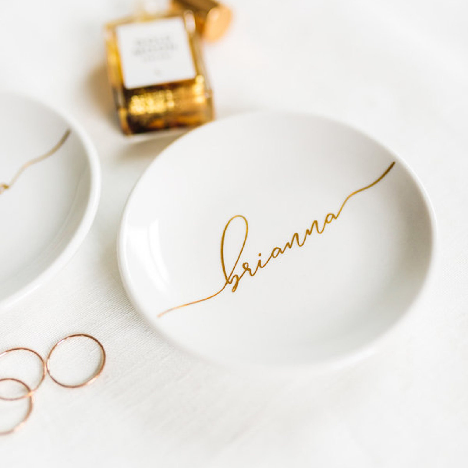 Personalized Ceramic Ring Dish - đánh giá và giá Ceramic Trinket Dish