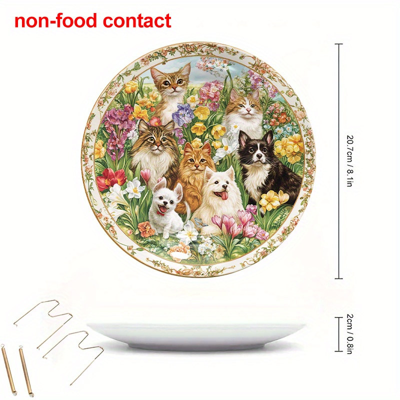 1pc 8-Inch Round Ceramic Hangi - đánh giá và giá Ceramic Trinket Dish