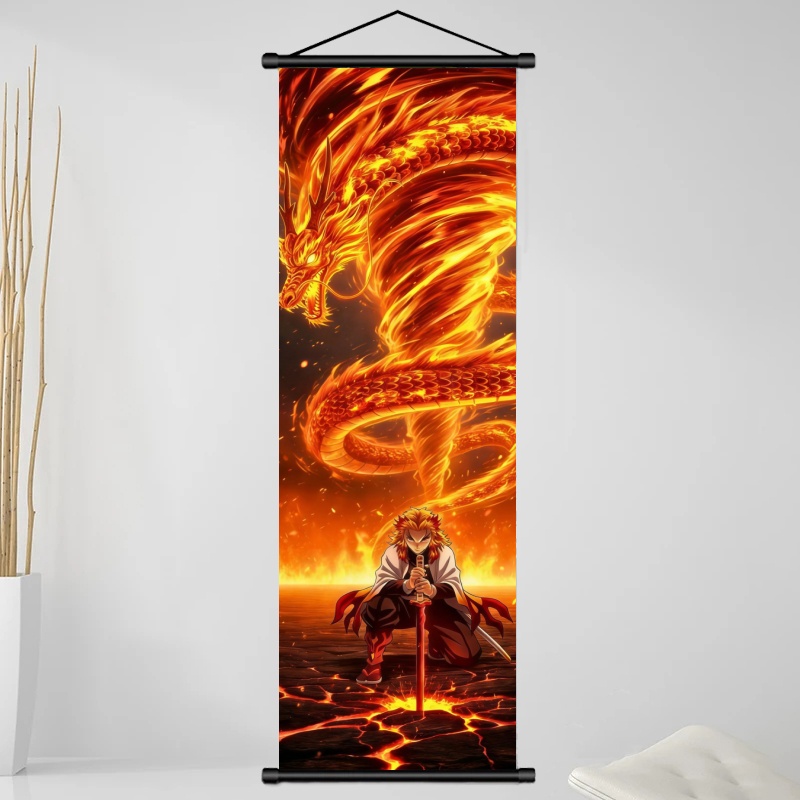 Demon Slayer Kyojuro Rengoku H - đánh giá và giá Home Decor Company