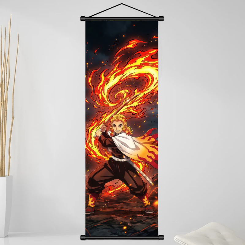 Demon Slayer Kyojuro Rengoku H - đánh giá và giá Home Decor Company