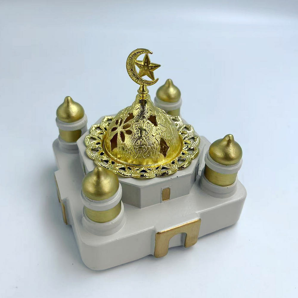 Resin Islamic Mosque - Incense - đánh giá và giá Home Decor Ramadan