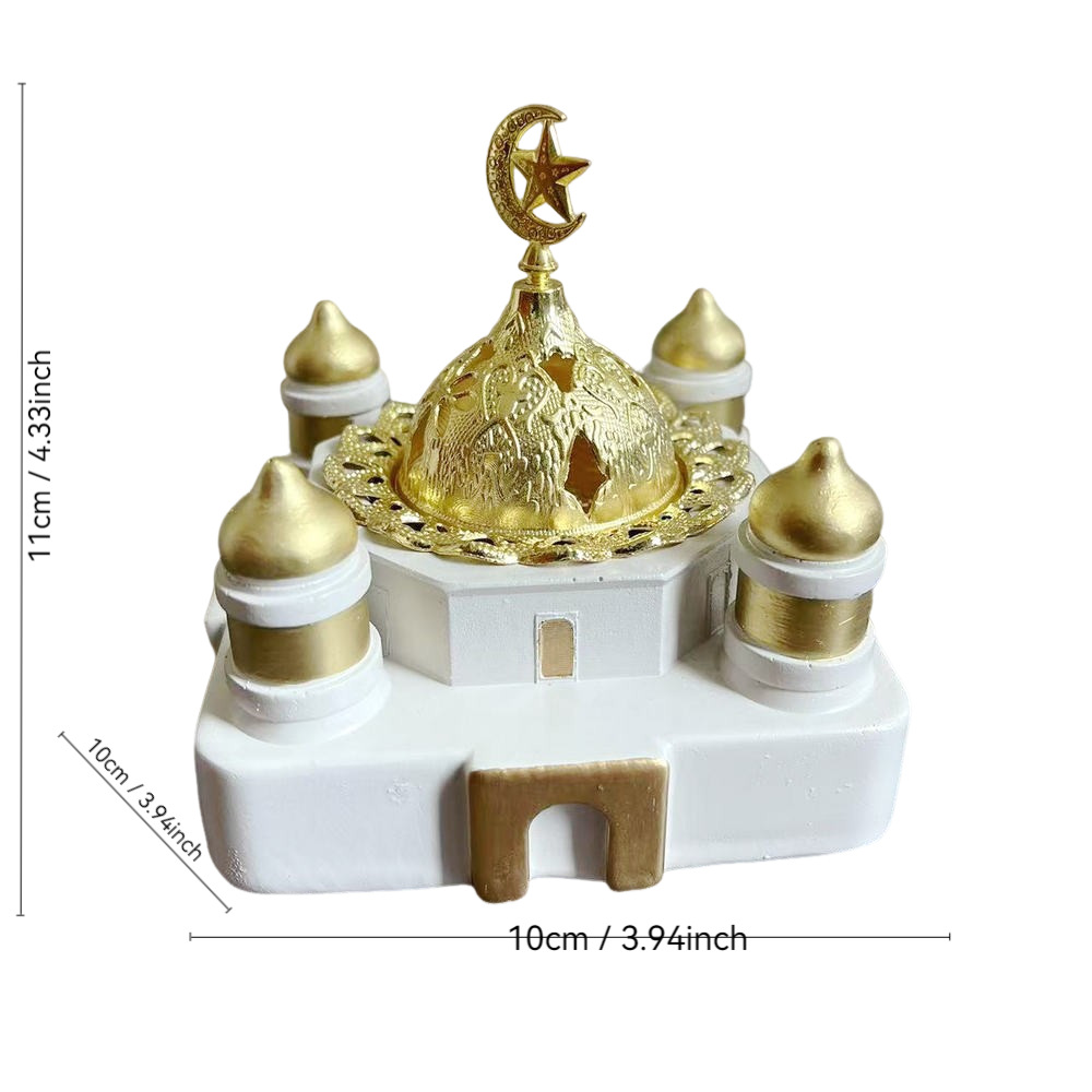 Resin Islamic Mosque - Incense - đánh giá và giá Home Decor Ramadan