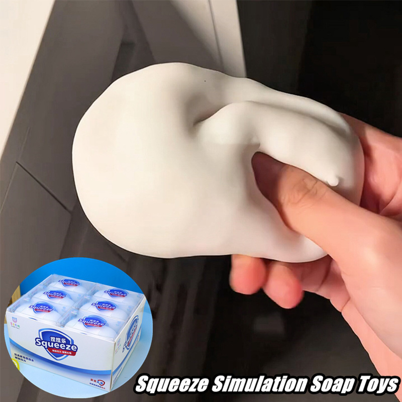 Soft Fake White Soap Squishy S - đánh giá và giá Home Decor Company