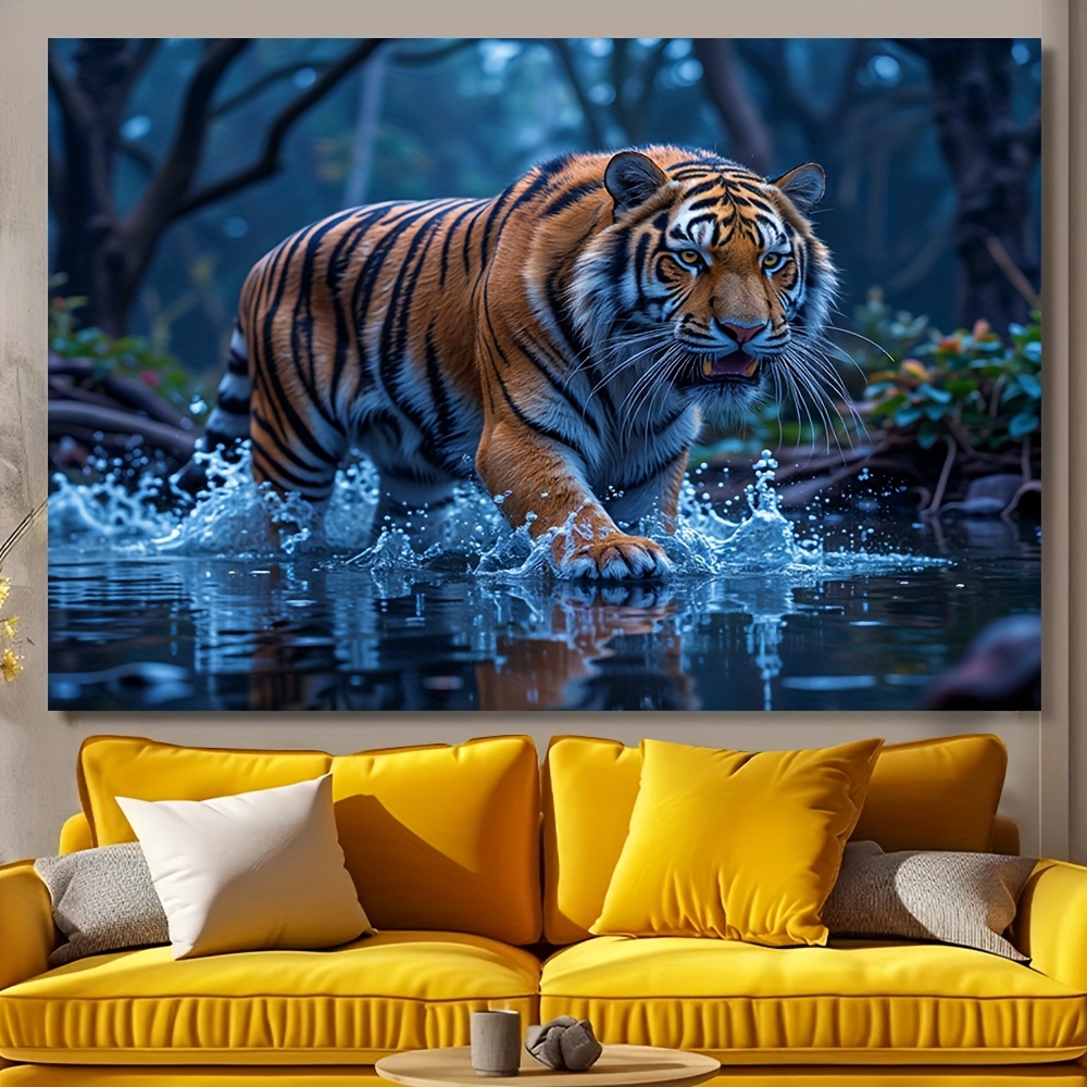 Majestic Tiger Tapestry - Wild - đánh giá và giá Aesthetic Tapestry
