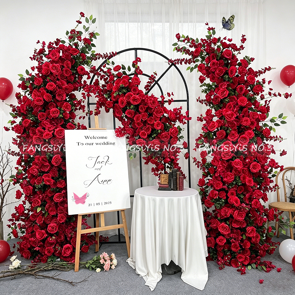 Artificial Pink Rose Arch with - đánh giá và giá Home Decor Event