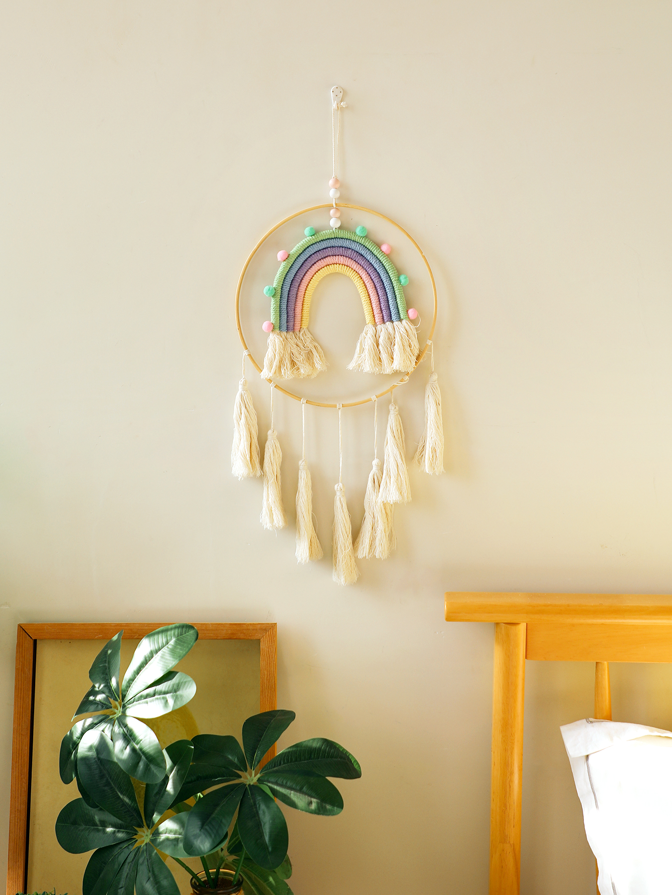 Macrame Tapestry Wall Hanging  - đánh giá và giá Home Decor Y2K
