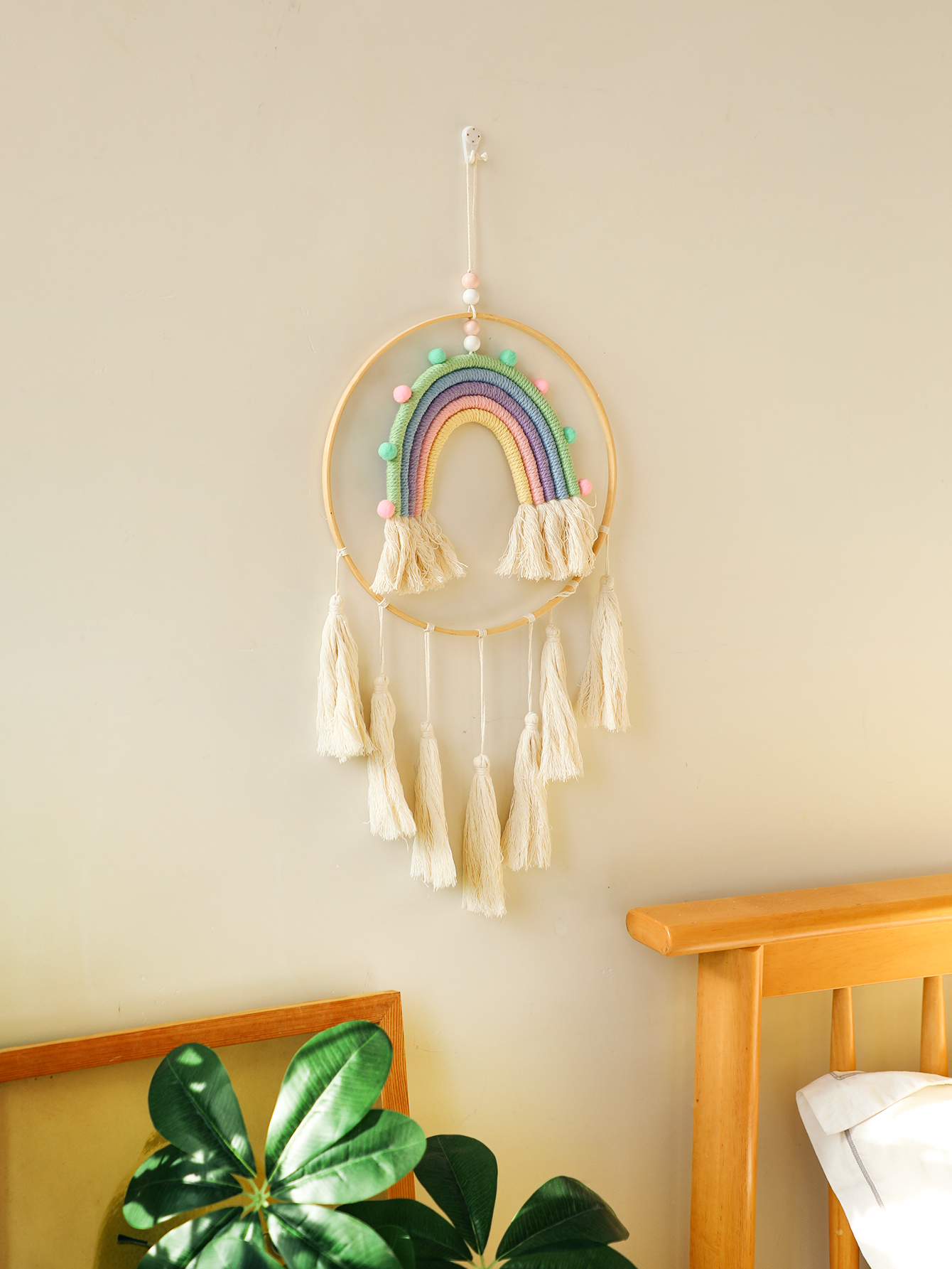 Macrame Tapestry Wall Hanging  - đánh giá và giá Home Decor Y2K