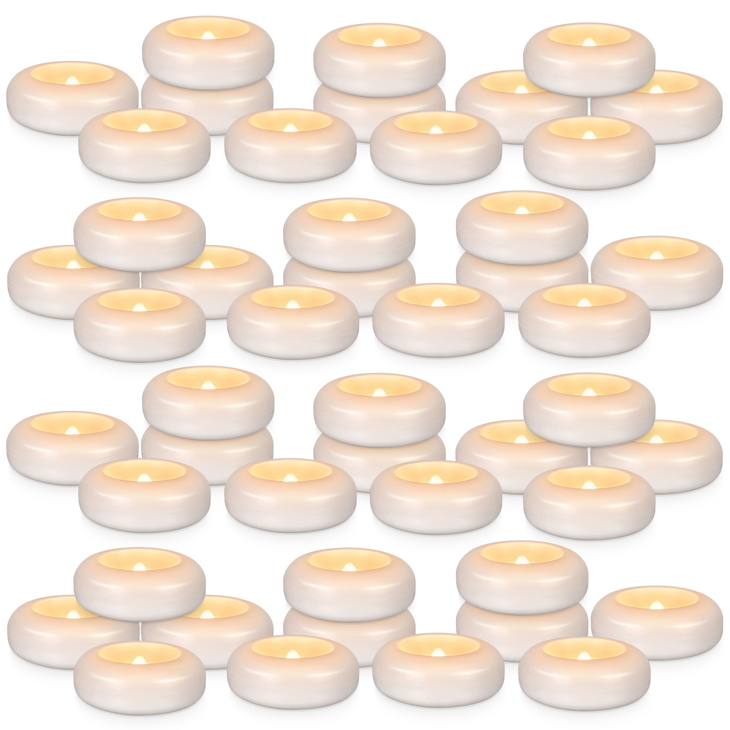 48 LED Floating Candles, 3-inc - đánh giá và giá Home Decor Event