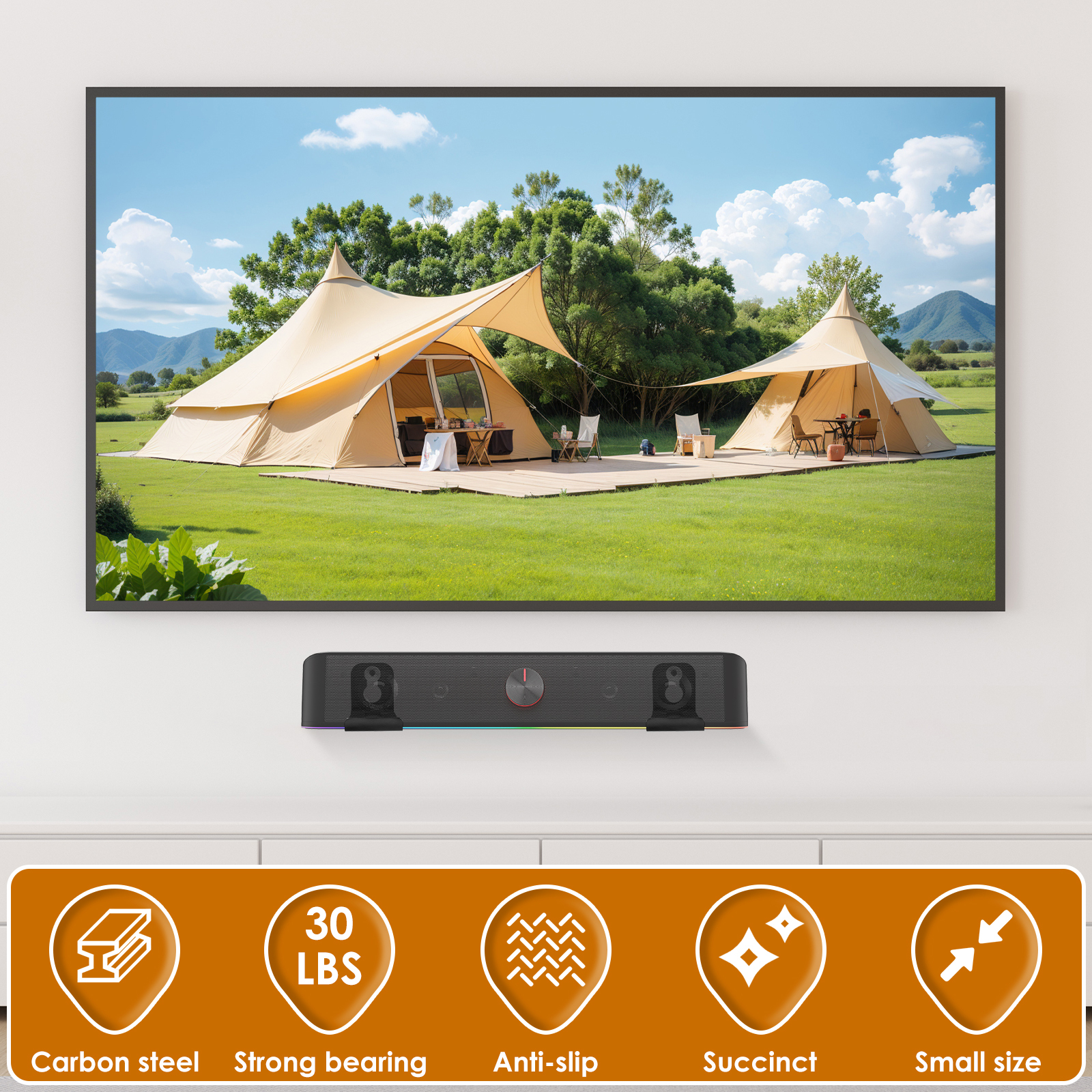 2Pcs Soundbar Speaker Stands W - đánh giá và giá Home Decor Company
