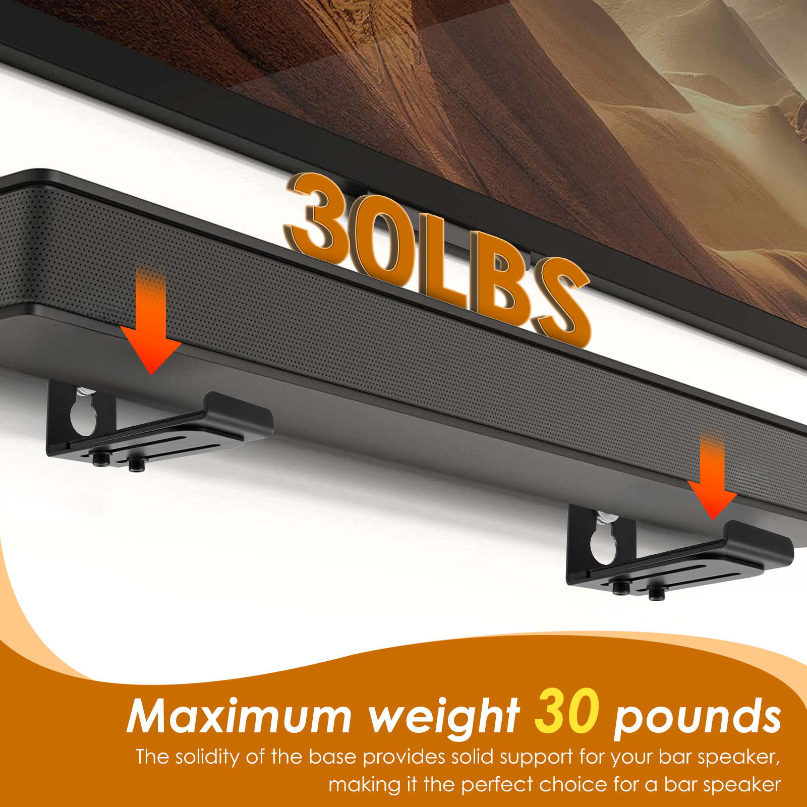 2Pcs Soundbar Speaker Stands W - đánh giá và giá Home Decor Company