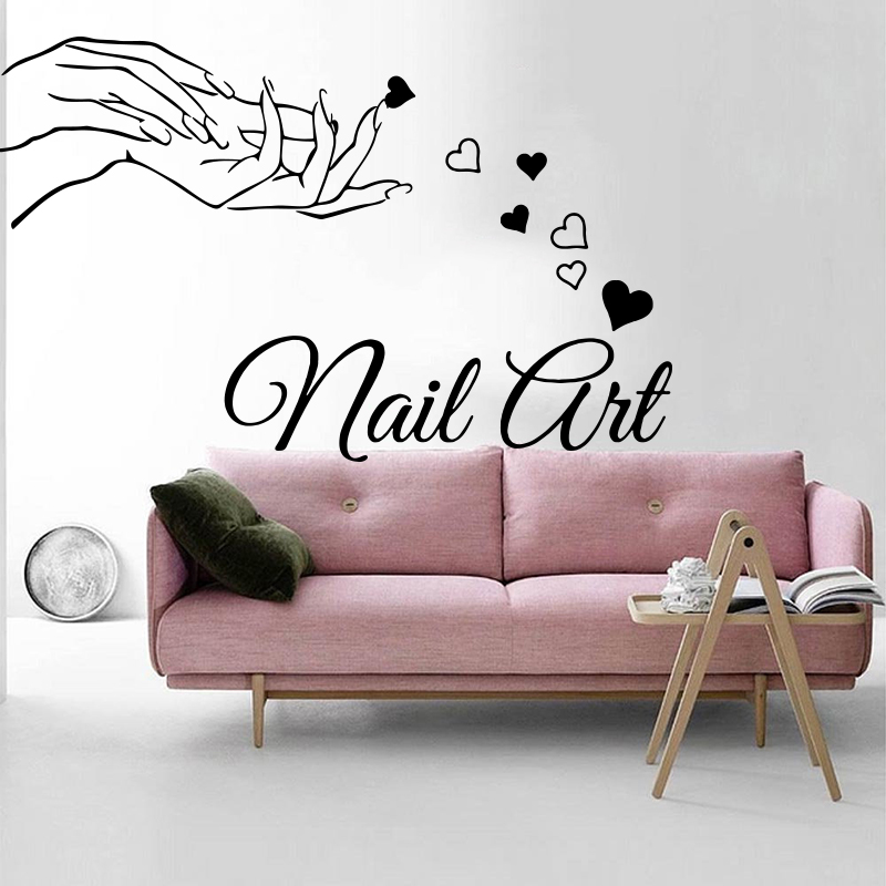 Beauty Nail Salon Girl Hand Wa - đánh giá và giá Home Decor Y2K