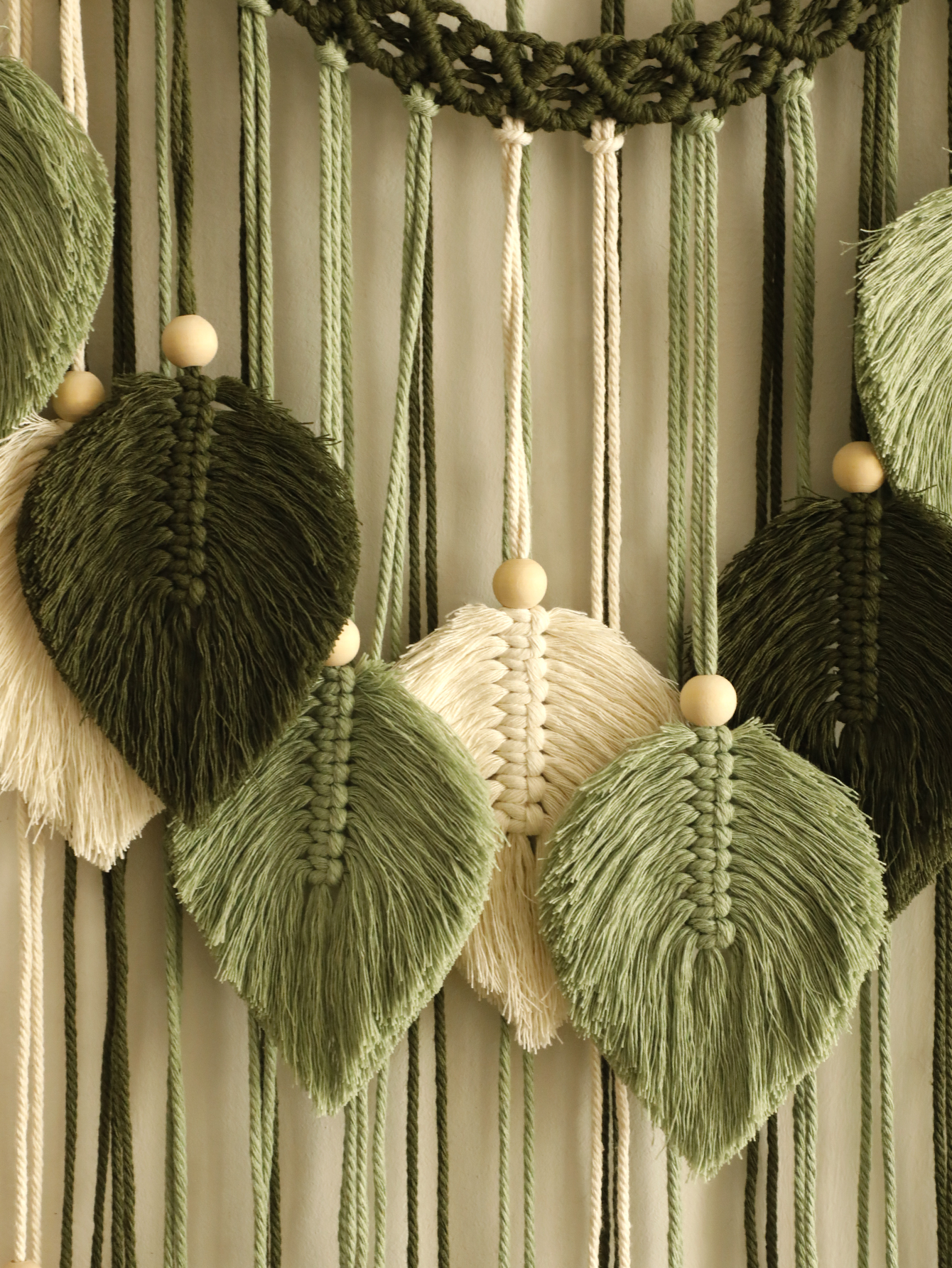 Macrame Leaf Tapestry Boho Hom - đánh giá và giá Home Decor Y2K