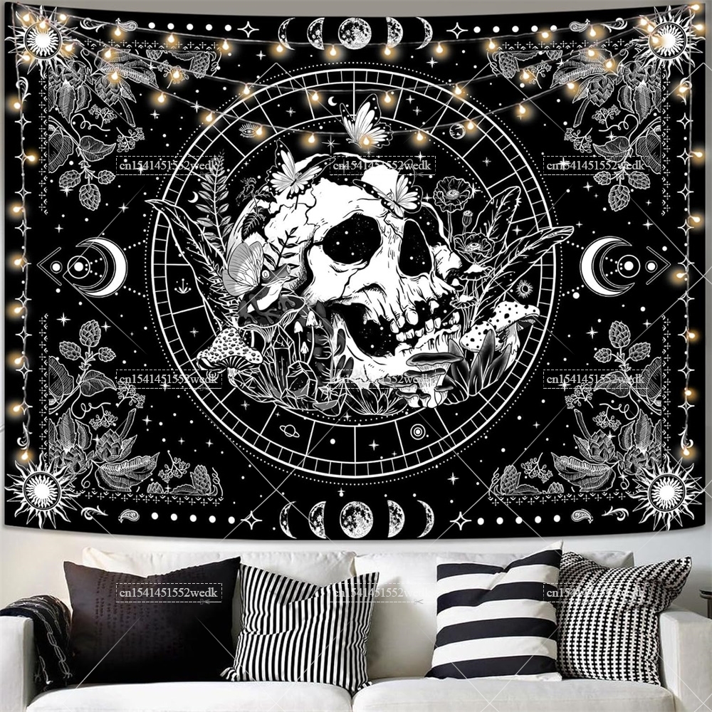 Black And White Skeleton Tapes - đánh giá và giá Aesthetic Tapestry