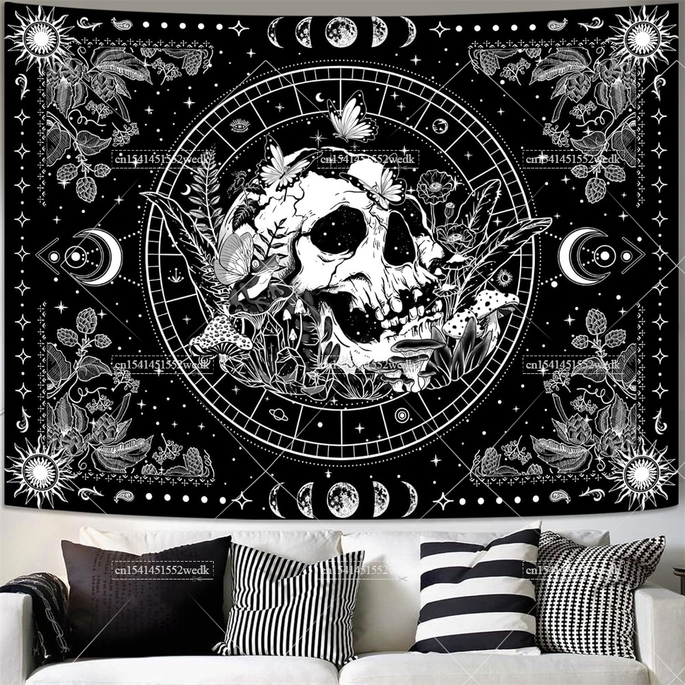 Black And White Skeleton Tapes - đánh giá và giá Aesthetic Tapestry