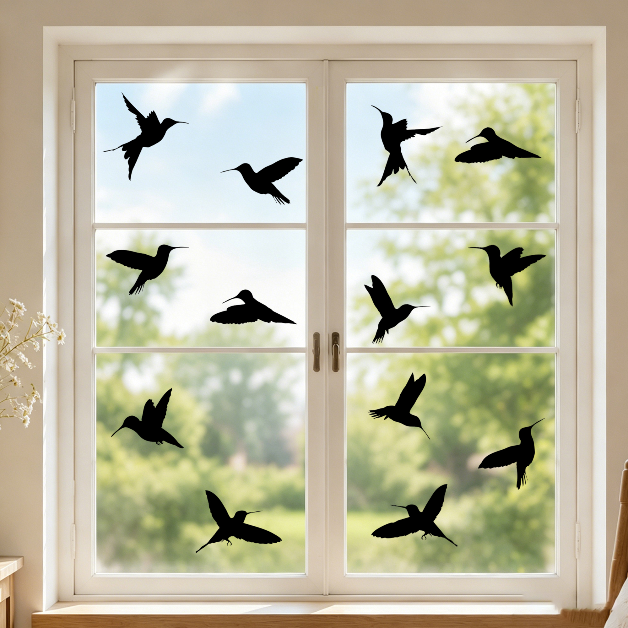 Bird Window Stickers for Home  - đánh giá và giá Home Decor Window Blinds