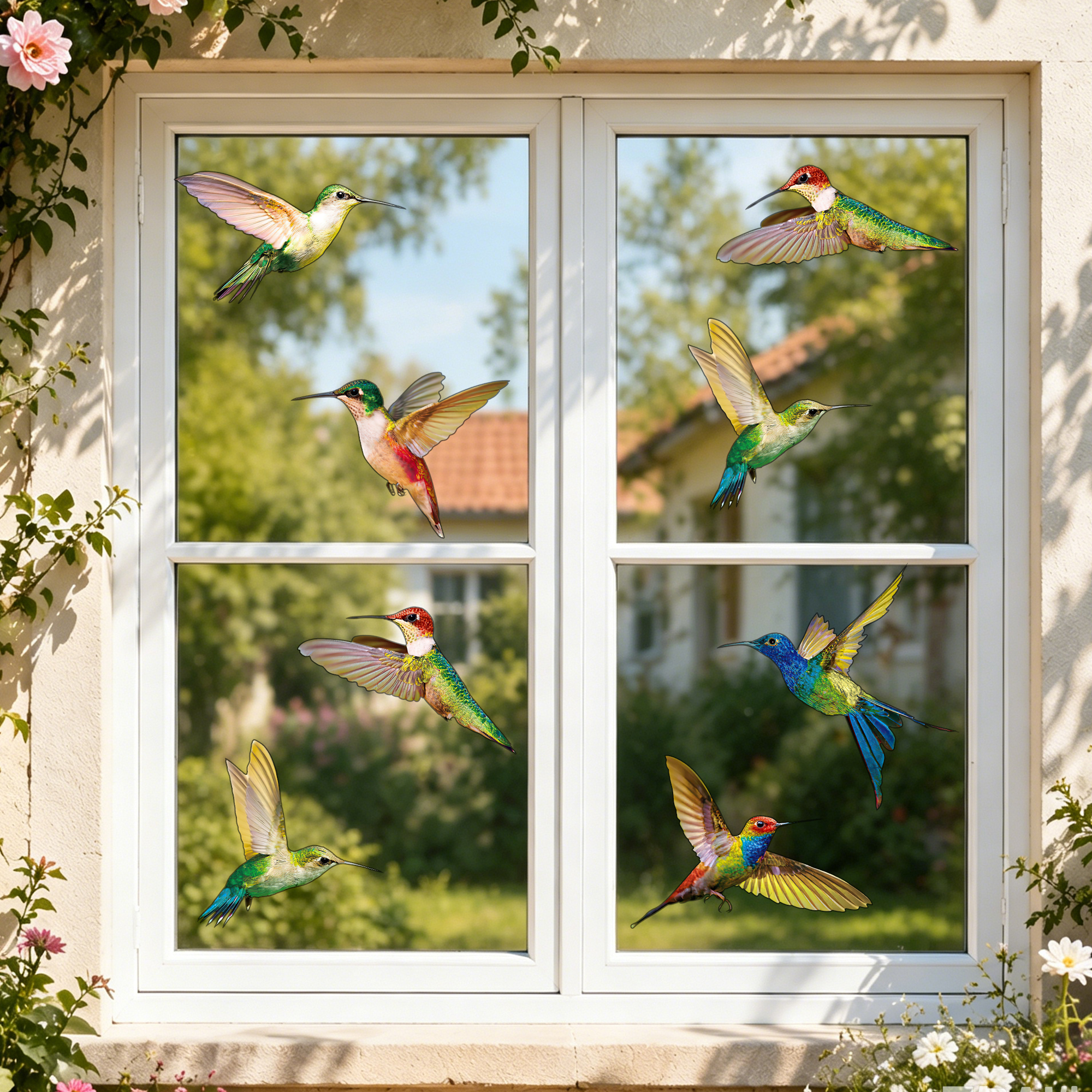 Bird Window Stickers for Home  - đánh giá và giá Home Decor Window Blinds