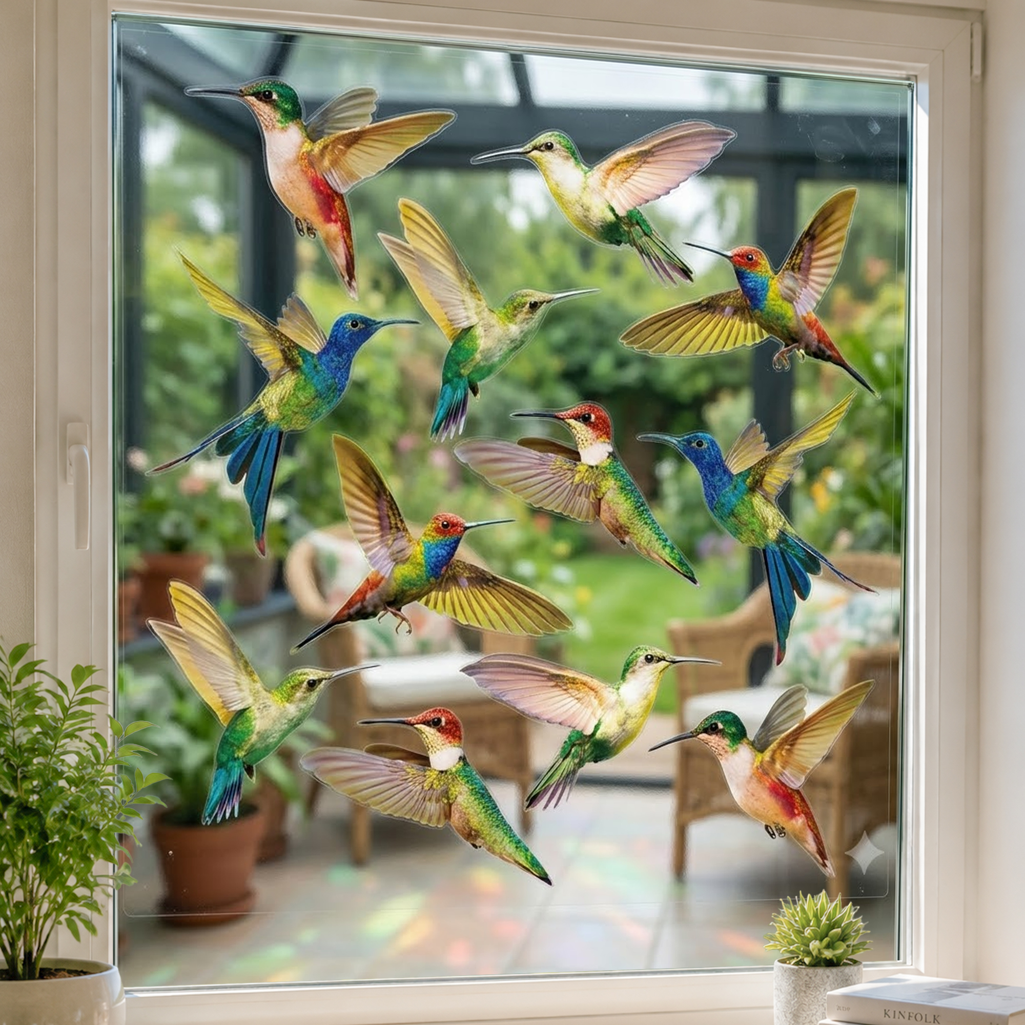 Bird Window Stickers for Home  - đánh giá và giá Home Decor Window Blinds