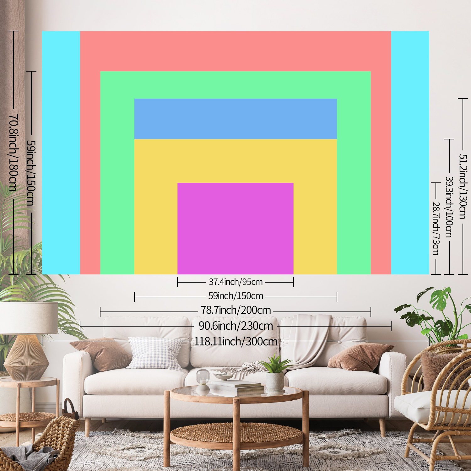 1pc Fluorescent mushroom tapes - đánh giá và giá Aesthetic Tapestry