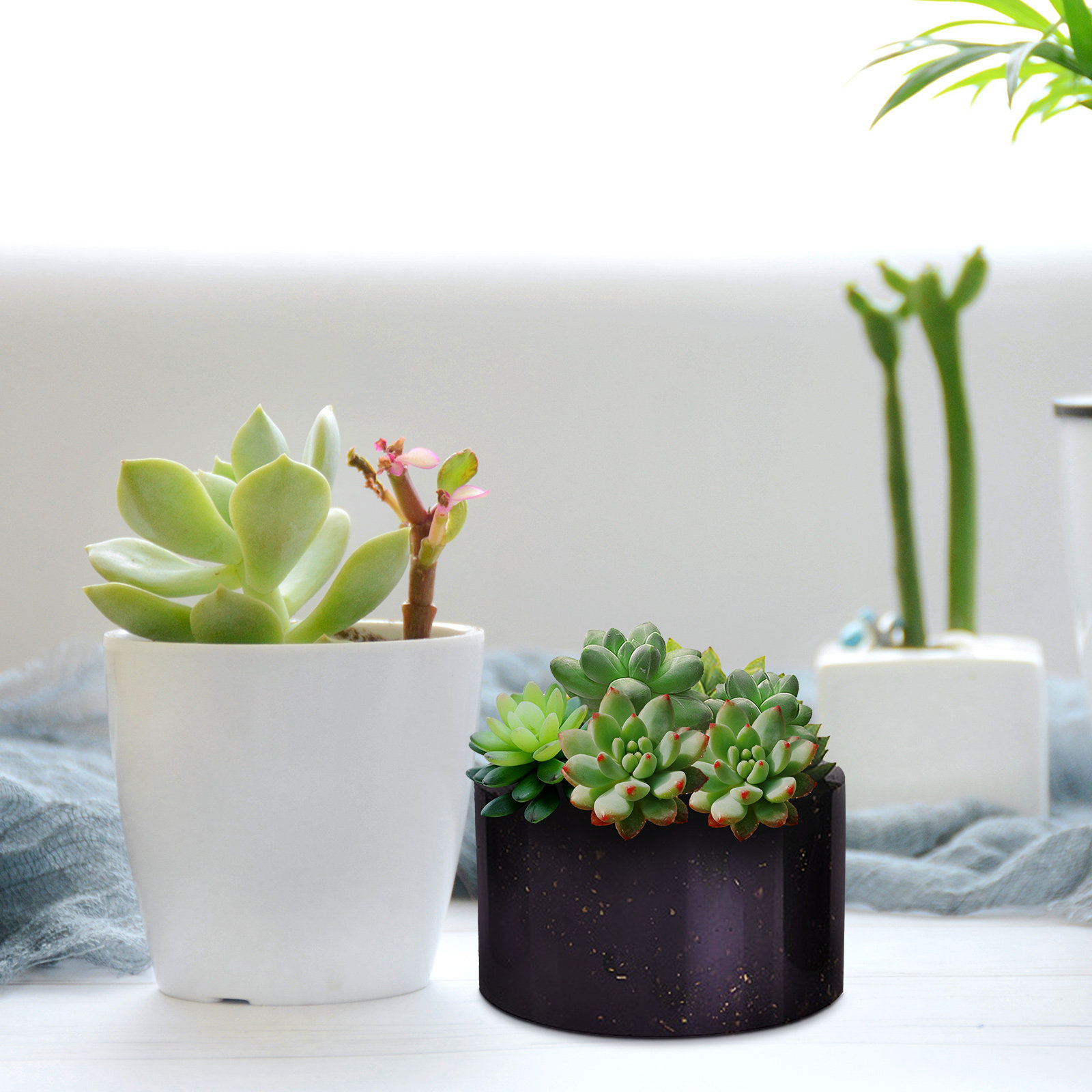 1Pcs Silicone Flower Pot Mold  - đánh giá và giá Succulent Planter Pot