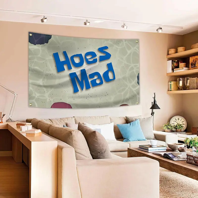Hoes Mad Humorous Art Tapestry - đánh giá và giá Home Decor Minimalist Style