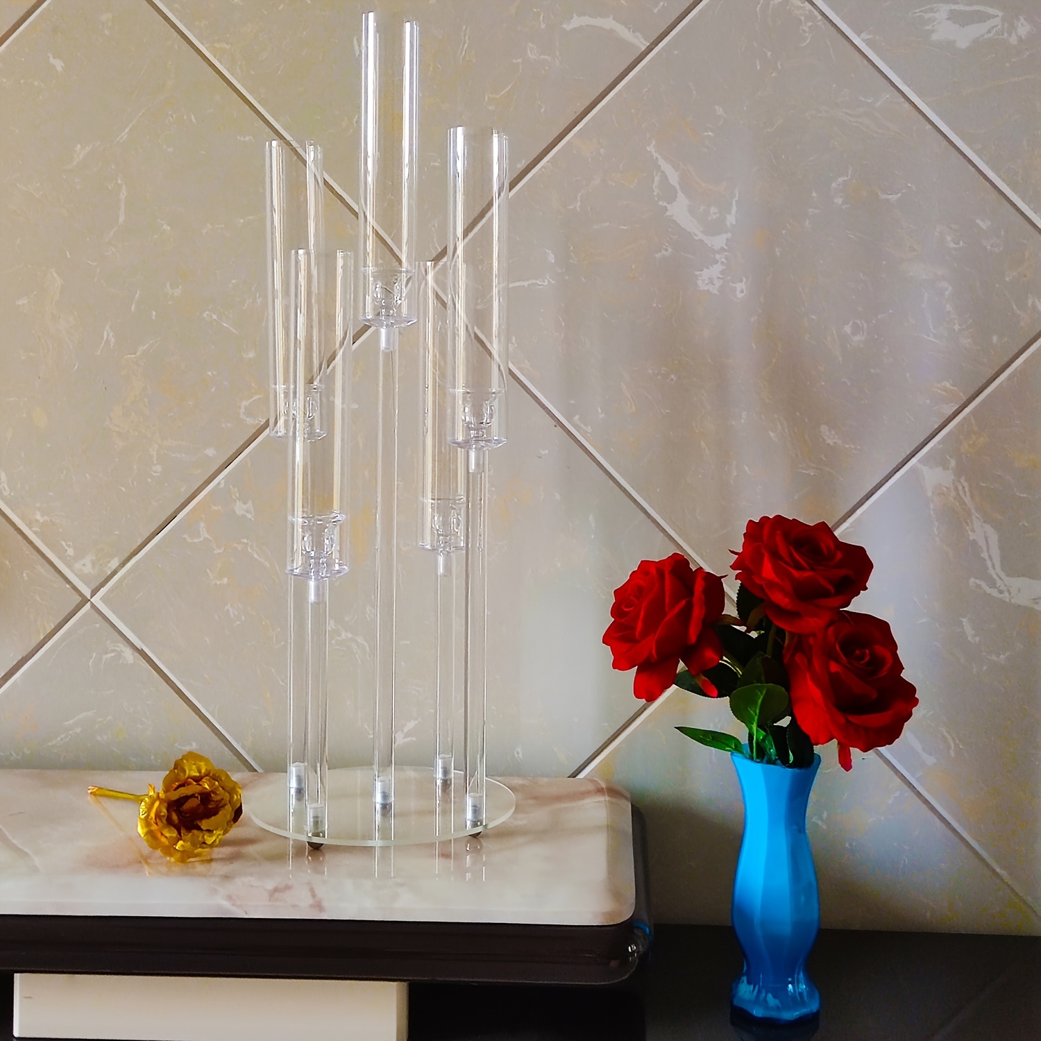 2pcs Elegant Clear Acrylic Can - đánh giá và giá Home Decor Ramadan
